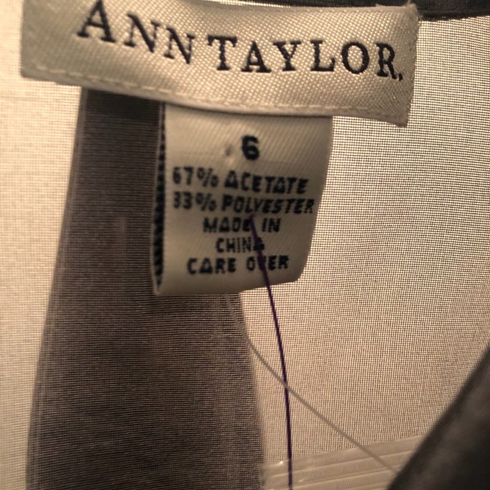 Silver Button Down Dressy Blouse - image 2